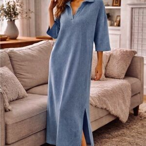 NWT Joe Fresh Loungewear Ribbed Sweater Dress - Size L